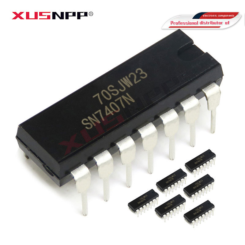 10PCS SN7400N DIP-14 SN7400 DIP DIP14 SN7408N SN7408 SN7407N SN7407 SN7401N SN7402N SN7404N SN7406N 