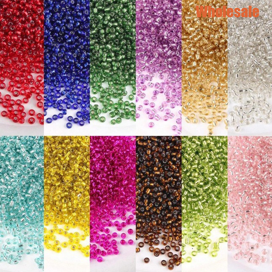 400 ชิ ้ น 3 มิลลิเมตร DIY สีสันโปร ่ งใสลูกปัดแก ้ วสําหรับต ่ างหูสร ้ อยคอเครื ่ องประดับทําวัสดุอุปกรณ ์ เสริม