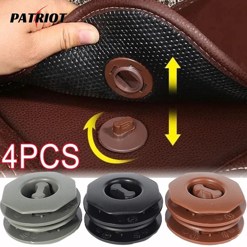 [PATRIO] Universal Car Trunk พรมปูพื้นผู้ถือคลิป Grip พรมยึด Clamp Buckle Hook Fastener Retainer ชิ้นส่วนทนอุปกรณ์เสริมในรถยนต์