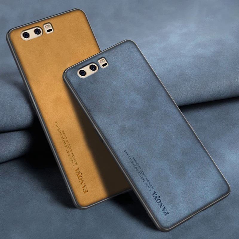 หรูหรา PU หนังสําหรับ Huawei P10 Plus P10Plus ซิลิโคนป ้ องกันโทรศัพท ์ สําหรับ Honor 9 10 Lite Honor9 Honor10 Coque