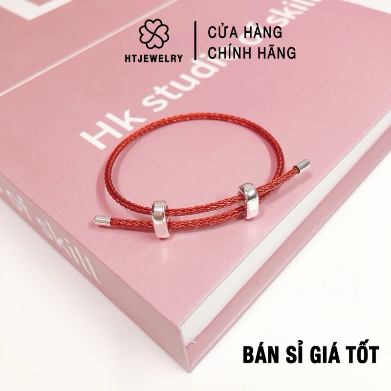 [SILVER] สร้อยข้อมือชาร์มหัวเข็มขัดเงินคุณภาพสูง ขนาด 2mm HTJEWELRY PH711A