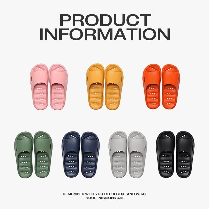 Quick-drying Anti-Slip รองเท ้ าแตะ EVA การออกแบบการรั ่ วไหลรองเท ้ าแตะห ้ องน ้ ําห ้ าดาวเฉพาะ Anti-Slip Antibiotic หนา Soled Brea