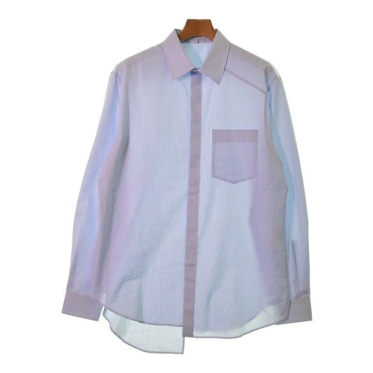 Loewe M O Shirt stripe blue Direct from Japan Secondhand