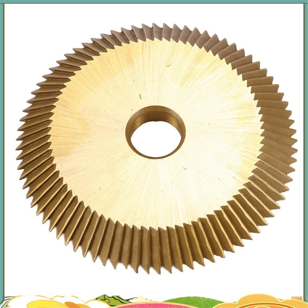 1 PC ไทเทเนียมเคลือบเครื่องตัดเครื่อง 70X7.3X12.7 มม.80T Hss Key Duplicate เครื่องใบเลื่อยสําหรับตัดคีย์เครื่องมือช่างกุญแจ yehengh