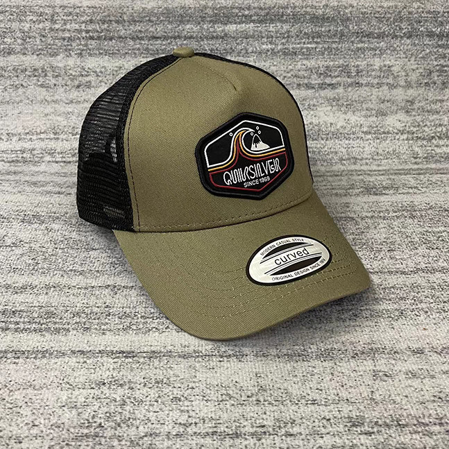 Quiksilver Hat หมวกเบสบอลกีฬากลางแจ้งระบายอากาศได้ผู้ชาย