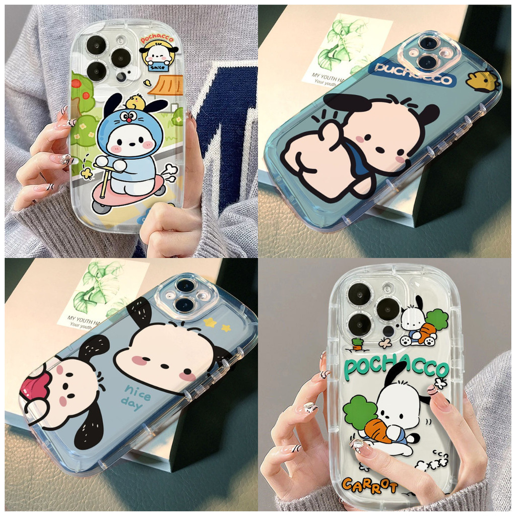 ปลอก VIVO 1807 1811 1814 1815 1816 1817 1820 1901 1902 1904 1906 1915 1929 1940 V1934A V1941A V2026 V2033 น่ารักการ์ตูน Pappa สุนัขเคสโทรศัพท์คอลเลกชันป้องกันน้ําหนักเบา