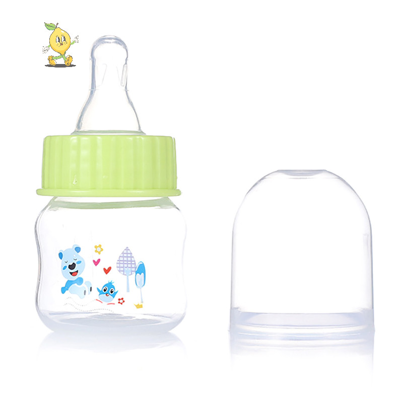 [mozh ] 50ml ทารกแรกเกิดมินิแบบพกพาขวดนม BPA ฟรีปลอดภัยทารกพยาบาลจุกนม Care ผลไม ้ น ้ ําผลไม ้ ขวดนม [TH ]