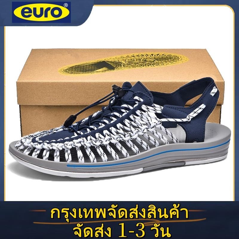 EURO จัดส่งที่รวดเร็ว แตะ รัด ส้น รองเท้าใหญ่ แตะ รัด ส้น สไตล์ ชาย รองเท้าชาย 35-44
