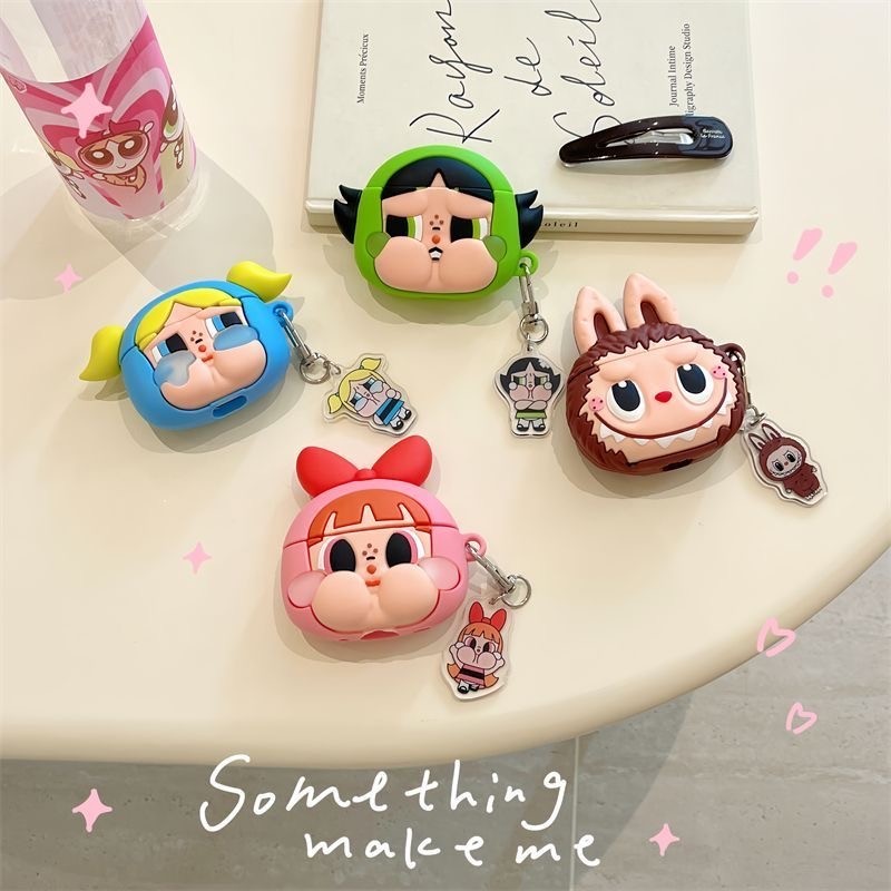 เคสป้องกันหูฟังรุ่น Aripods1/2 crybaby เคสป้องกัน airpods pro 3 น่ารัก