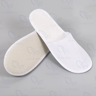 สลิปเปอร์ 1 บาท สลิปเปอร์โรงแรม กระดาษ ใช้แล้วทิ้งได้ รองเท้าใส่ในบ้าน รองเท้าใส่ในโรงแรม สินค้าพร้อมส่ง