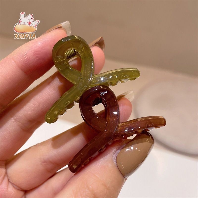 สาวหัวใจอเนกประสงค์ด้านข้าง Mini Hairpin Jelly สีน่ารักประณีต Little Hair Claw คลิปXINYIA