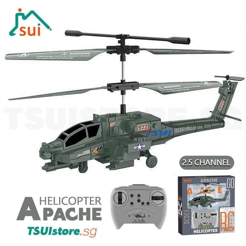 RC รีโมทคอนโทรล Apache เฮลิคอปเตอร์ Plan Flying ของเล่นรีโมทคอนโทรลเฮลิคอปเตอร์เครื่องบิน Gyroscope สําหรับเด็กของขวัญของเล่นสําหรับเด็ก