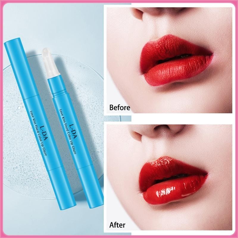 YTL เจลล็อคลิป EDUTE ALICE เคลือบสีลิป หมดปัญหาลิปติดแมส ไม่หลุด ไม่เลอะแก้ว เจลล็อคลิปขนาด4 ml ล็อคสีลิป เจลล็อคสี