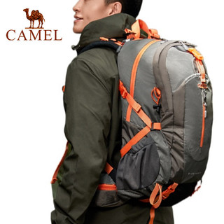 Camel Mountaineering ภายนอก Professional Trekking กระเป๋าเป้สะพายหลังผู้ชายผู้หญิงปีนเขา Trip กระเป๋าคอมพิวเตอร์กระเป๋านักเรียนสไตล์สมบูรณ์