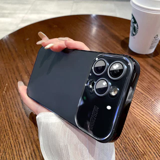 ใหม่ag Slim MatteสําหรับiPhone 16 Pro Max Blingชุบกันชนกระจกป้องกันกล้องสําหรับiPhone 12 13 14 15 16Pro Maxกรณี