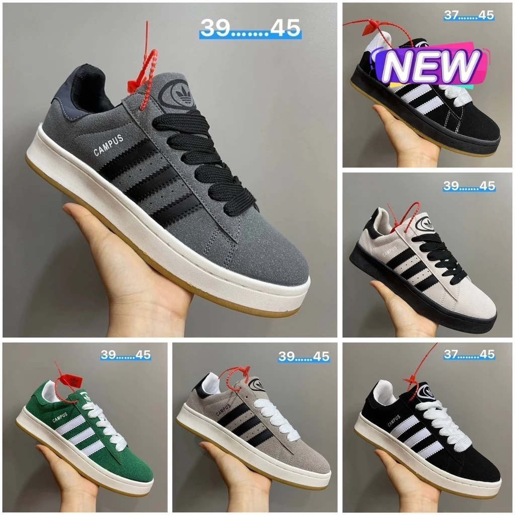 ️New 😎️รองเท้าวิ่ง รองเท้าผ้าใบ รองเท้าออกกำลังกาย สำหรับผู้หญิง & ผู้ชาย ใส่สบายไม่เจ็บเท้า Size 37...45 📸 New