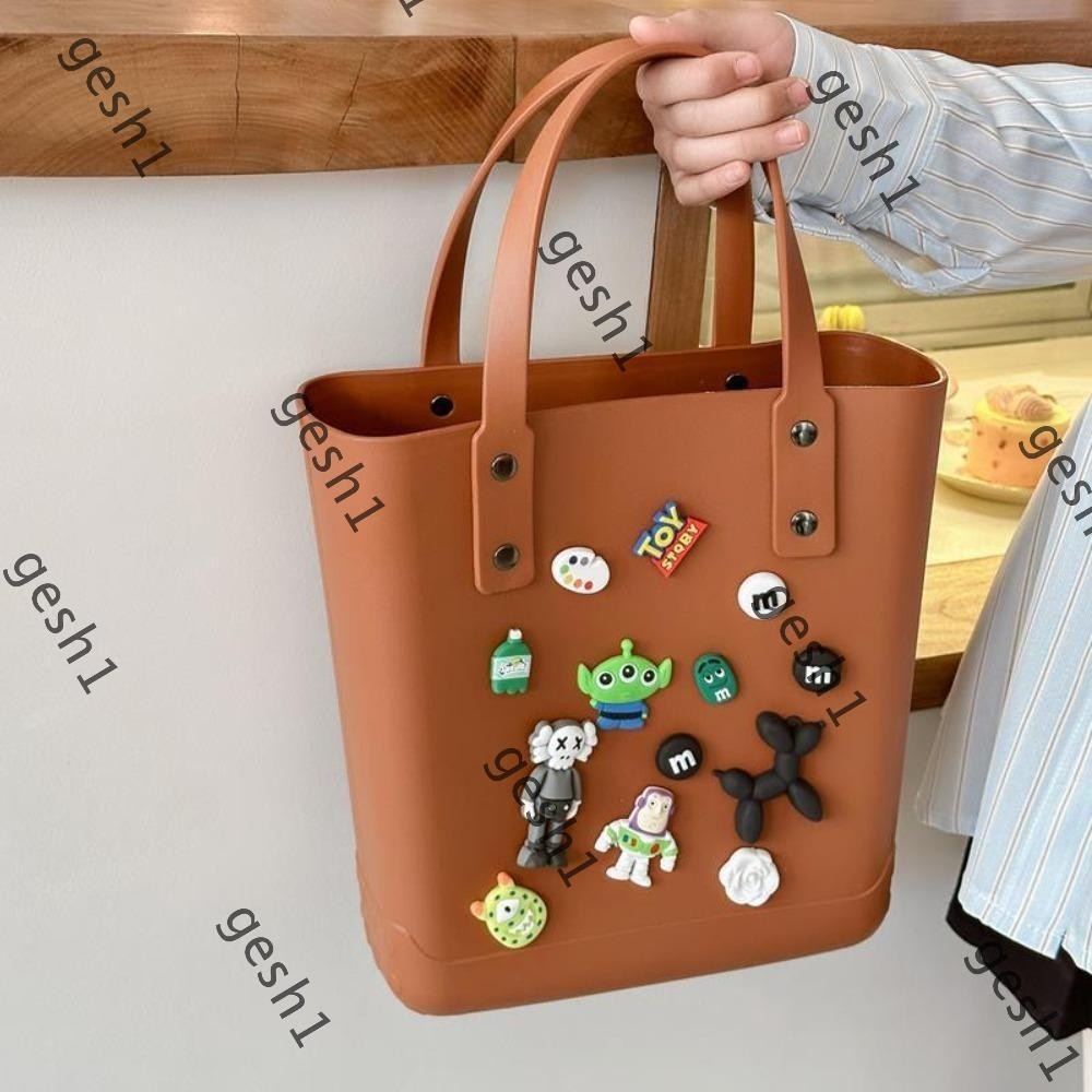 Gesh1 Tote Bag ทนทาน Sandproof Waterproof Hole Bag Outdoor