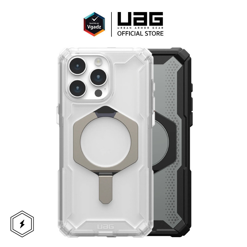 UAG ใหม่uagสําหรับiphone16 iPhone15 iPhone14 plus iPhone 16 15 14 13 12 11 pro Maxกรณีพลาสม่าXTEพร้อมขาตั้งทนทานน้ําหนักเบาSlimกันกระแทกโปร่งแสง