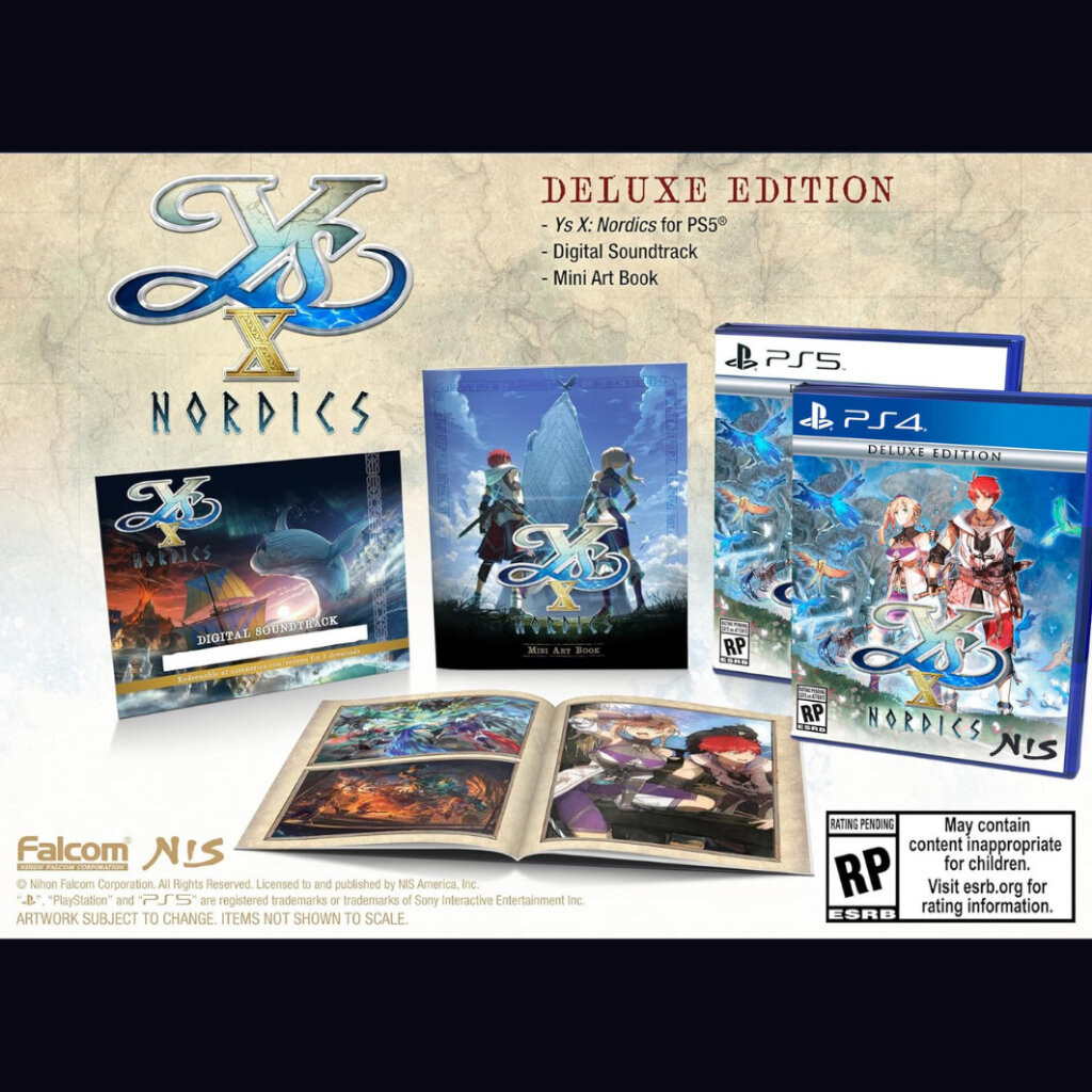 (พร้อมส่ง) PS4 PS5 YS X NORDICS DELUXE EDITION (R1/US) (GAME) (ENG)