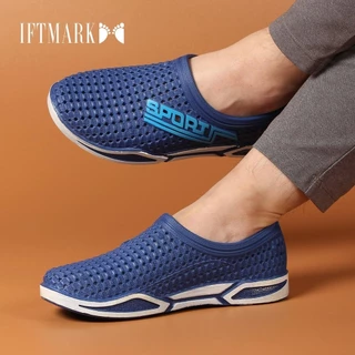 IFTMARK รองเท้าแตะกีฬาผู้ชาย รองเท้าแบบสวม ถอดง่าย ใส่สบาย กันน้ำ สวมใส่สบาย ทรงสวย[ส่งเร็วพิเศษ]