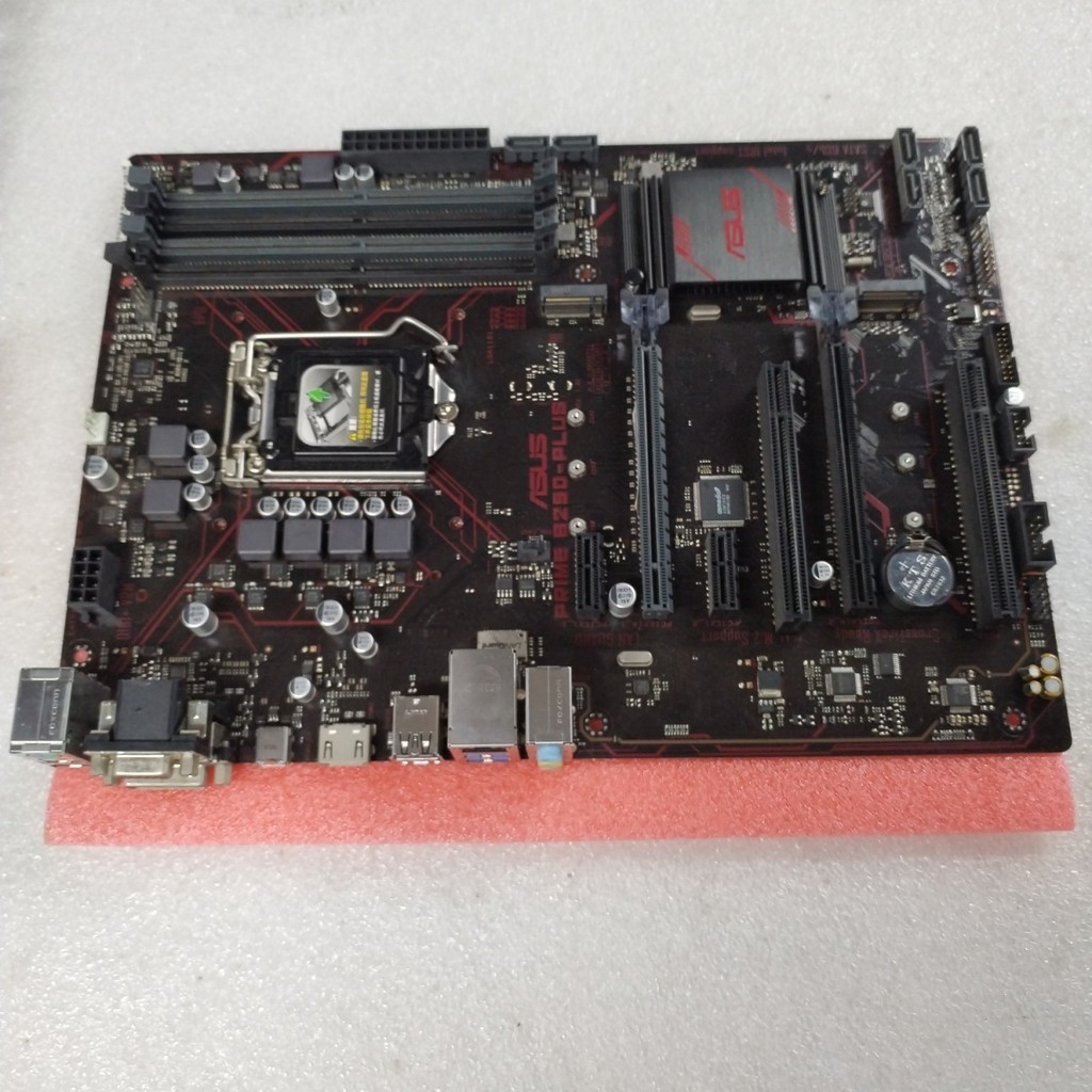 เมนบอร์ด ASUS PRIME B250-PLUS B250 1151 พิน DDR4 รองรับ CPU รุ่นที่ 6 และ 7