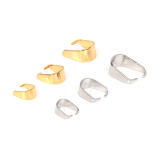 คลิปจี้สแตนเลส XHN50 ชิ้น เชื่อมต่อ คลิปหนีบ DIY การทำเครื่อ…