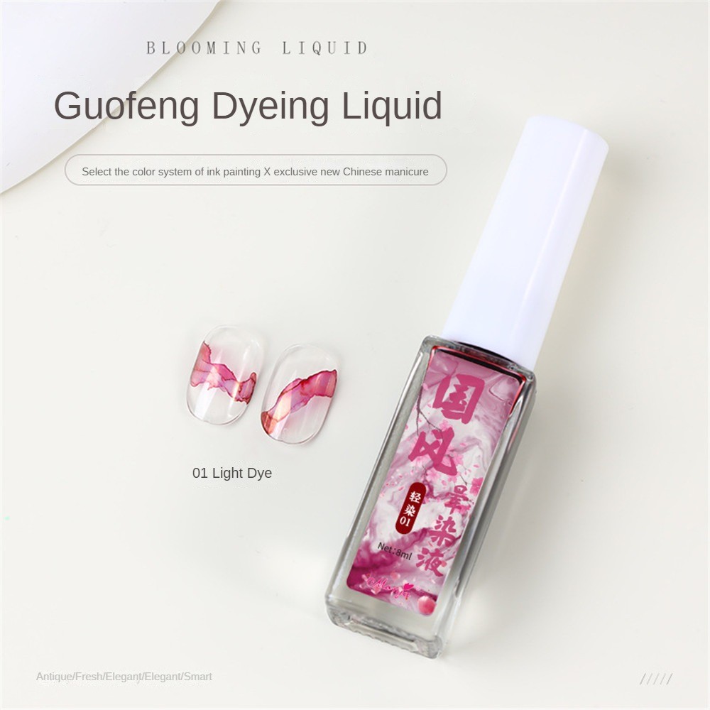 ✨ Monja Sizzy น้ำยาทาเล็บสไตล์จีน หมึกโรแมนติกสำหรับทาเล็บอเนกประสงค์ แห้งเร็ว กันน้ำ ติดทนนาน (SPRING) - รูปที่ 4