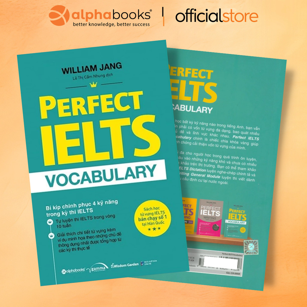 หนังสือคําศัพท์ Ielts ที่สมบูรณ์แบบ - เคล็ดลับพิชิต 4 ทักษะในการสอบ IELTS