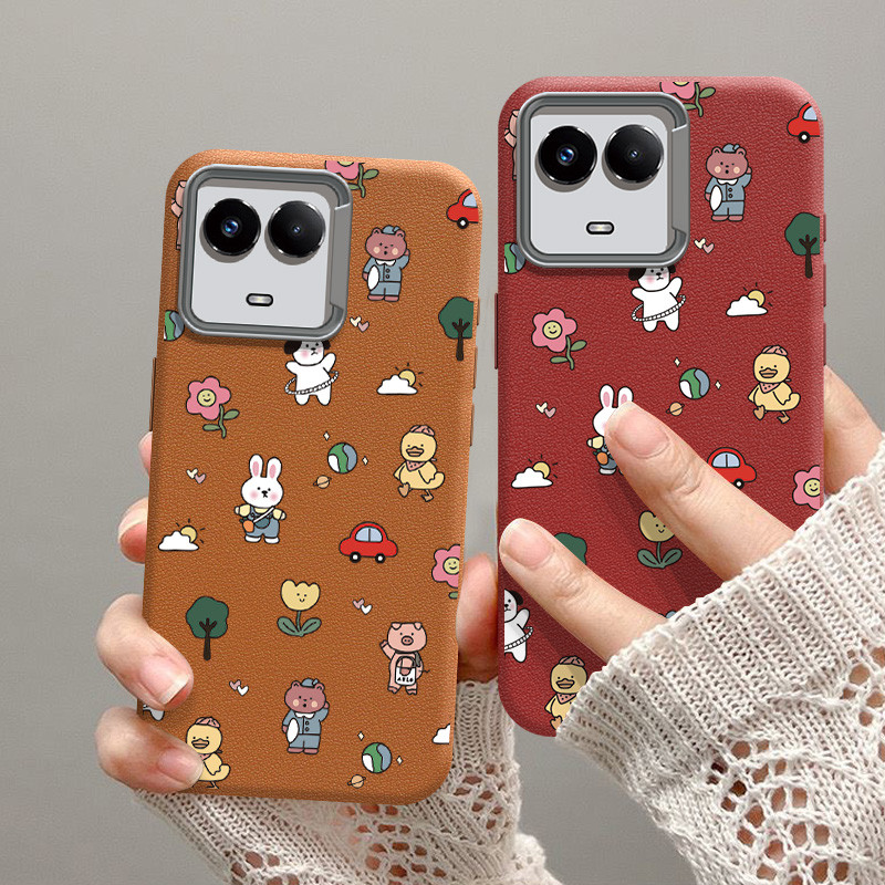 แฟชั่นเต็มหน้าจอดอกไม้สําหรับrealme 11X C67 12X C65 13 5S 5I C3I 6I C11 C15 C25S C12 7I C20A C21Y C2