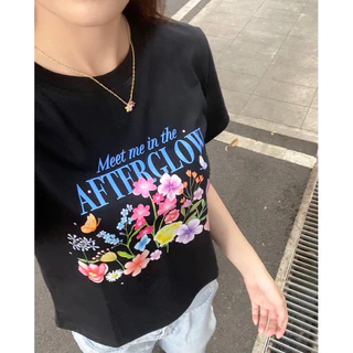 (ของพร้อมส่ง ส่งใน 24 ชั่วโมง)BOOM Shopee | “Baby Tee“ 💐รวมลายเสื้อครอปทรงพอดีตัวเนื้อผ้า cotton 100%