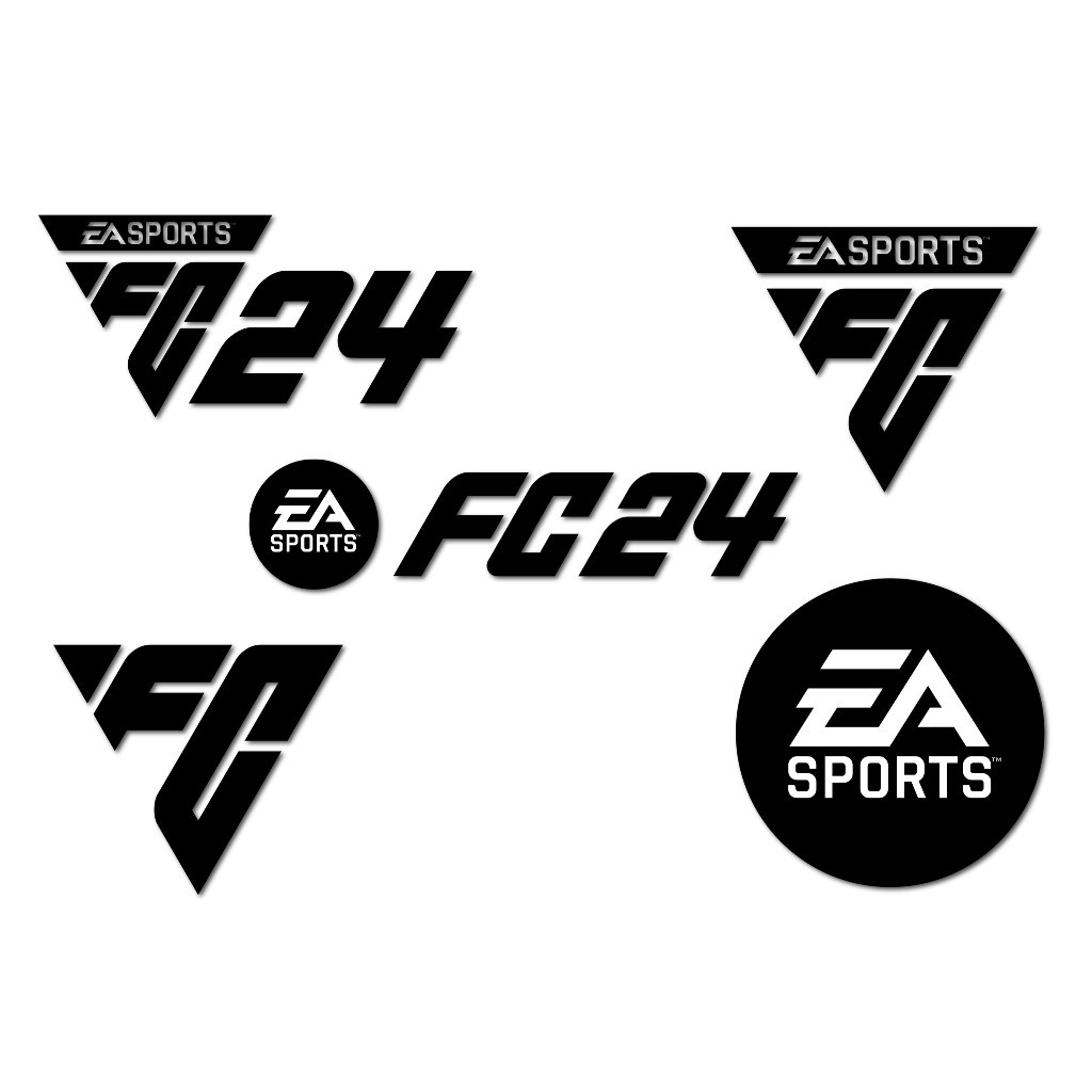 EA FC24, สติ๊กเกอร์โลโก้ FC ONLINE, สติ๊กเกอร์เกม, สติ๊กเกอร์แล็ปท็อป