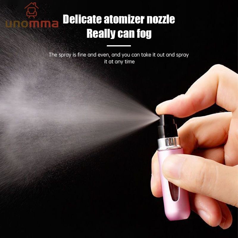 🎈ขวดเเบ่งน้ำหอมพกพา 5ml ปั้มเติมก้นขวด พกพาสะดวก รีฟิวง่ายสำหรับเดินทาง ใส่น้ำหอม เครื่องสำอางค์เหลว unomma - รูปที่ 3