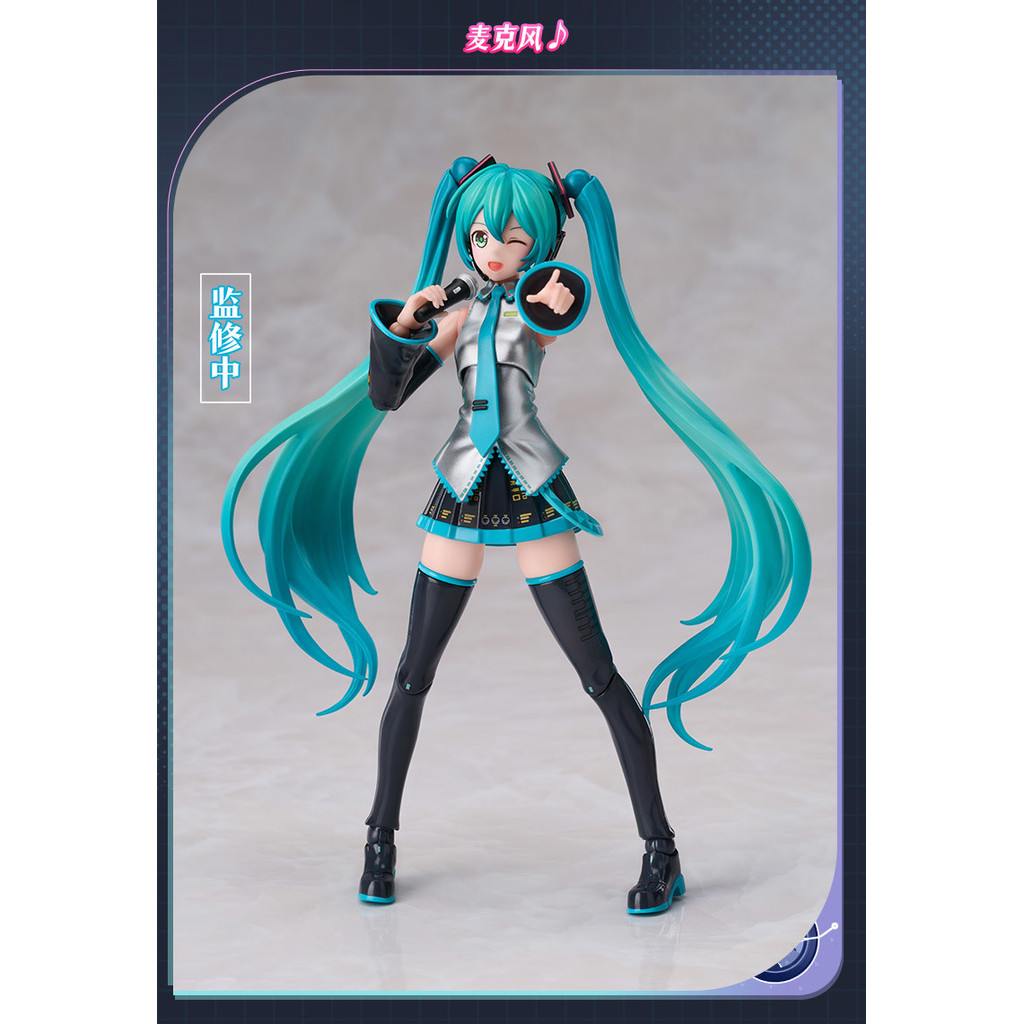 【พร้อมส่ง】blokees Project Sekai Miku Official Clothing Building Block Assembly Figure Miracle Brooke