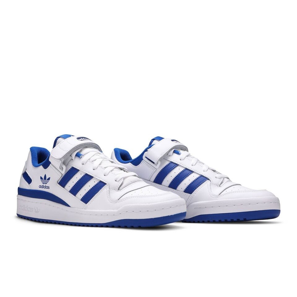 Adidas Forum Low White Royal Blue  - FY7756 รองเท้าผู้ชาย