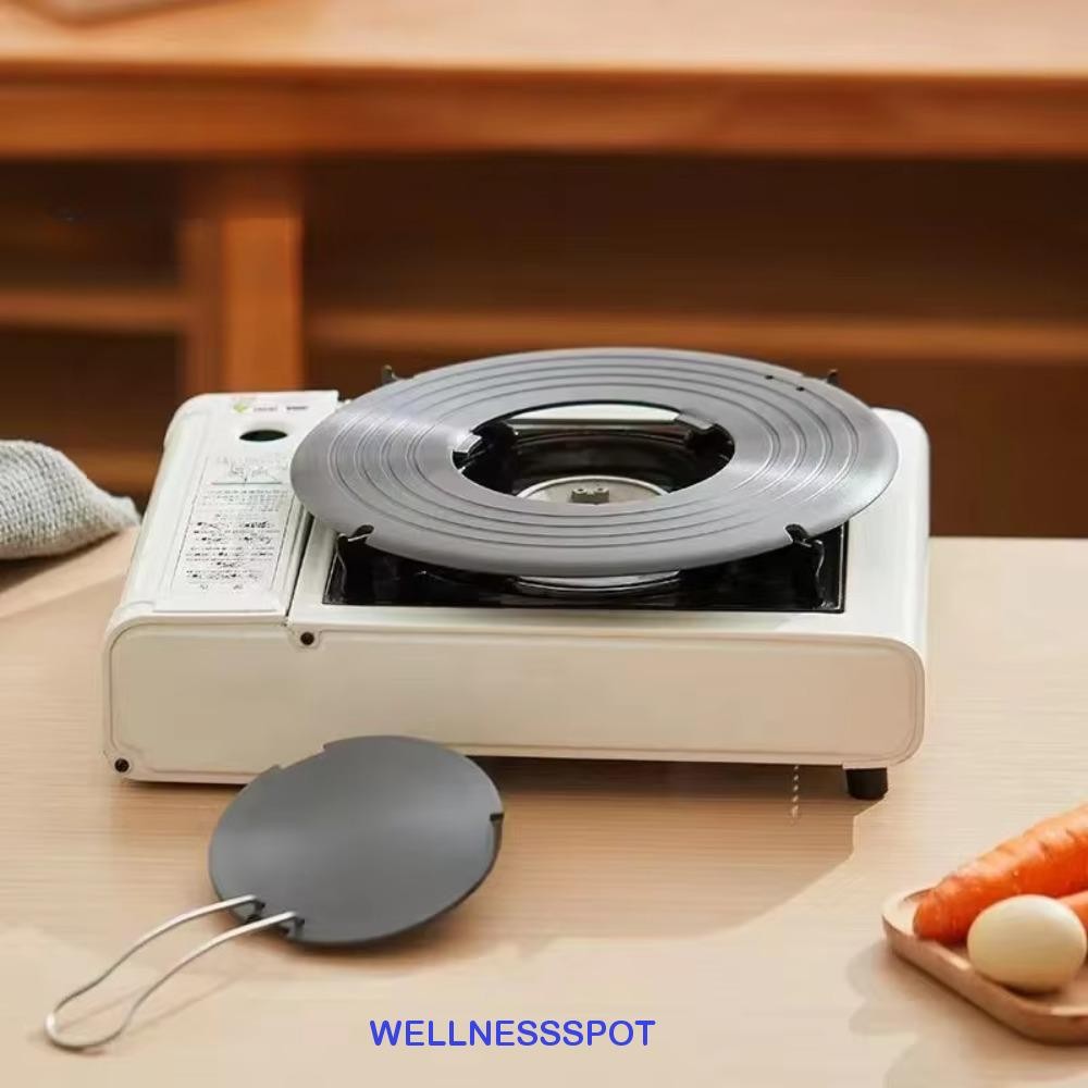 Wellnessspot แผ่นกระจายความร้อน, อลูมิเนียมอัลลอยด์ที่ถอดออกได้ฉนวนกันความร้อนบอร์ด,สะดวกลื่นหนาแก๊สแผ่นความร้อนแก๊สเตาตั้งพื้น