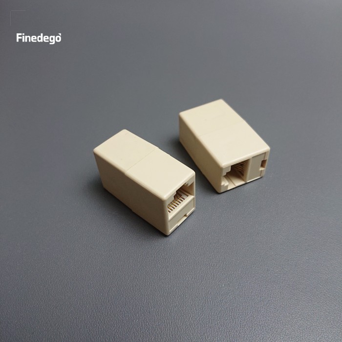 Barrel Rj45 Sambubgan LAN Cable UTP network female Connector