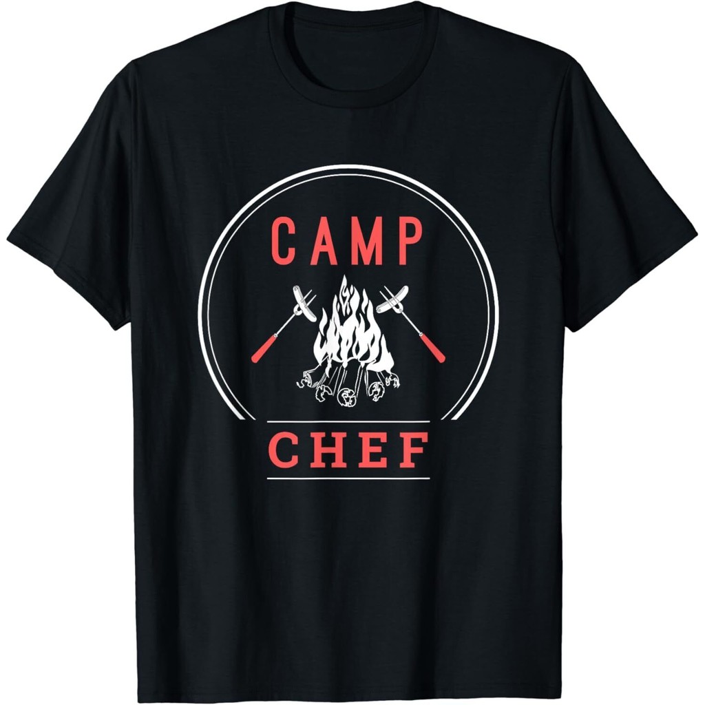 Camp Chef Cooking Bbq Cook Design Gift Idea เสื้อยืด