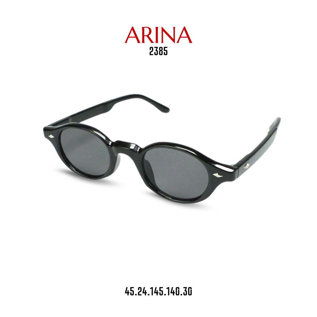 แว่นกันแดด เลนส์เคลือบสีกันแดด รุ่น Arina อารีนา 2385  แว่นกันแดดดีไซน์เรียบหรูไม่เหมือนใครเหมาะกับท