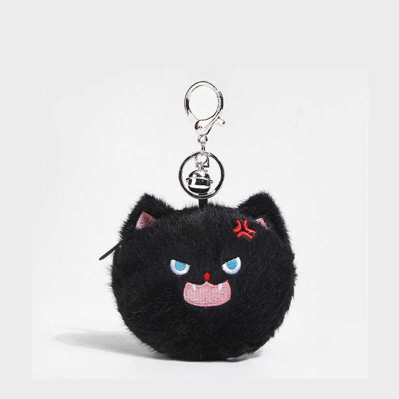 CATHLEENตุ๊กตาแมวสีดำและขาวน่ารักจาก  ของแท้ พวงกุญแจ กระเป๋าคู่ จี้ - รูปที่ 6