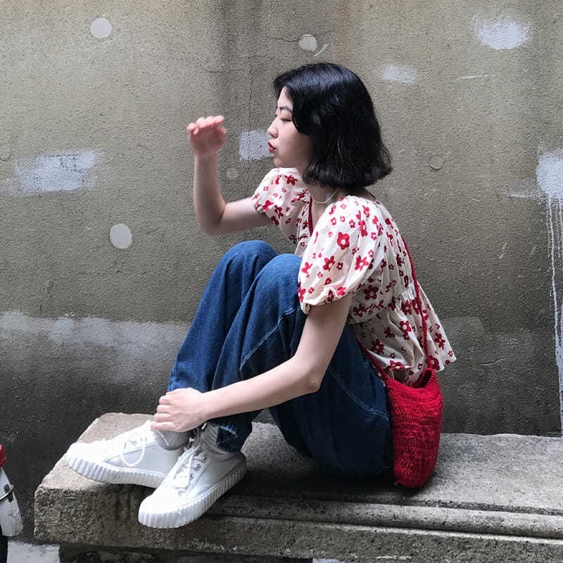 เสื้อเชิ้ตปกฮาวายแขนสั้นลายดอก ผ้าไหมอิตาลี thumbnail 5