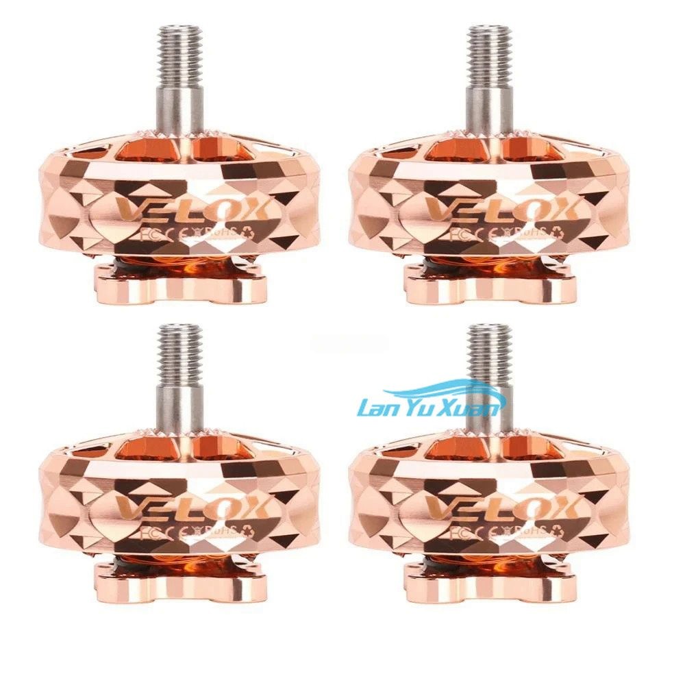 T-MOTOR VELOX VELOCE V2307 V2 2550KV 4S 1950KV 6S มอเตอร์ไร้แปรงสำหรับโดรน RC FPV เรซซิ่งฟรีสไตล์