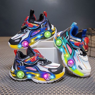 พร้อมสต็อกฤดูใบไม้ผลิฤดูใบไม้ร่วงเด็กกีฬารองเท้าใหม่รองเท้าก…