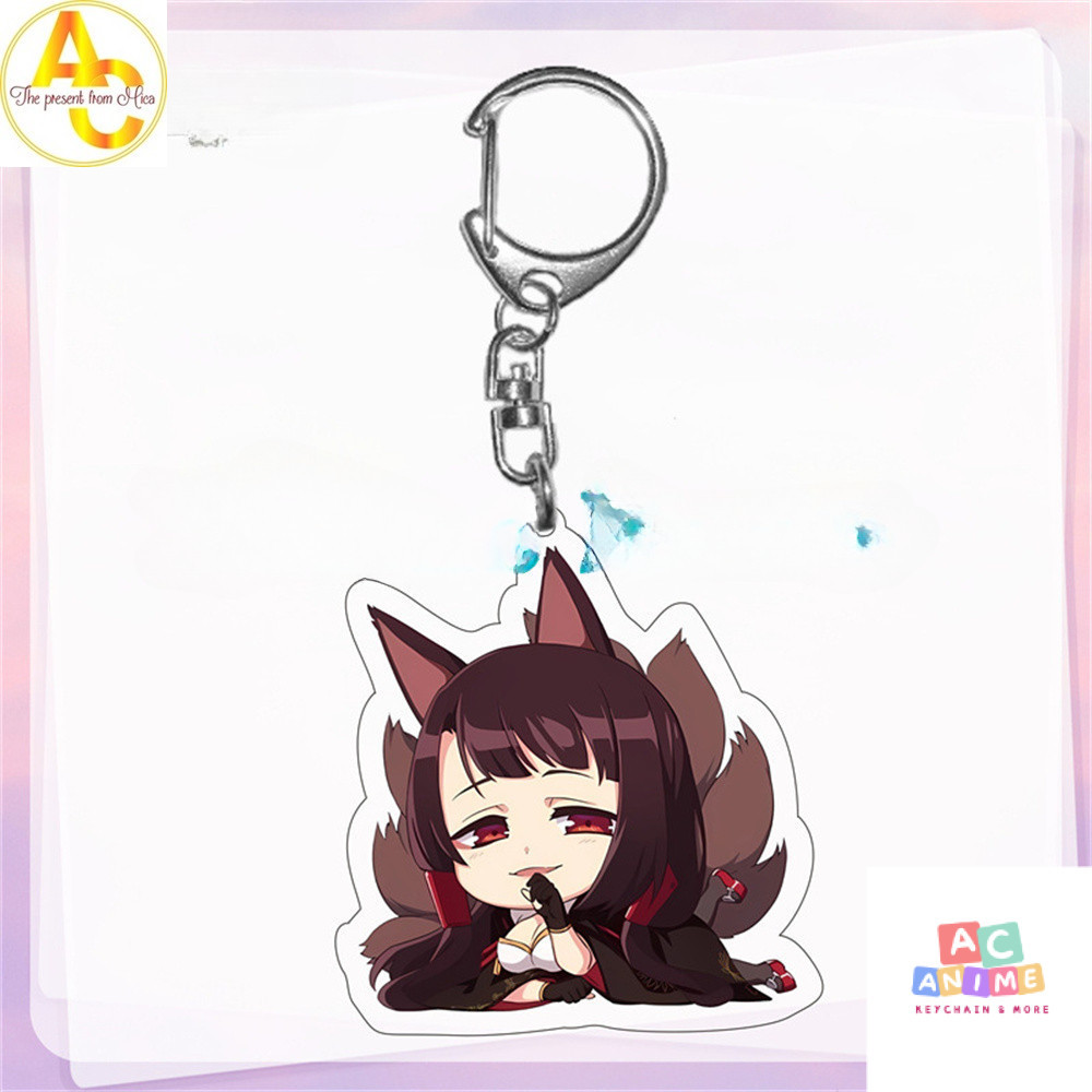 พวงกุญแจ, การตกแต่งโต๊ะเรียนโมเดลสแตนดี้เกม Azur Lane