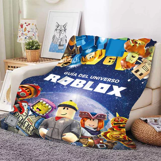 ผ้าห่มฟลีซอุ่นสำหรับโซฟาฤดูหนาวเกม B-Roblox เตียงนอนขนฟูผ้าห่มนุ่มขนาดคิงไซส์ผ้าปูที่นอนไมโครไฟเบอร์ของขวัญวันเกิด