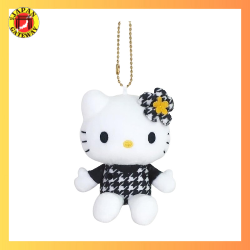 บริษัท นากาจิมะ (Nakajima Corporation) คอลเลคชันมาสคอตฮัลโหลคิตตี้ คาโอฮาน่า สีดำ 198730-24 ขนาด H10