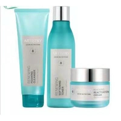 ชุดครีมบำรุงผิว American Amway Artistry Everlasting Upgrade Hongbang Chia Revitalizing Moisturizing 