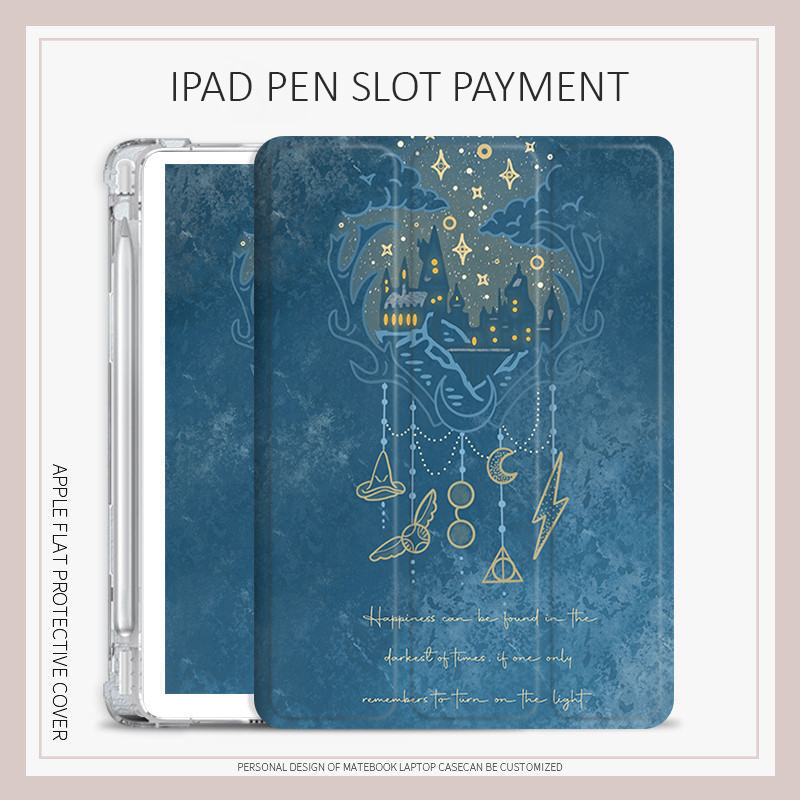 เคสแฮร์รี่พอตเตอร์ ipad pro12.9 pro13 2024 pro11 กรณี ipad mini 4 5 6 air 4 5 6 7 กรณี ipad 10.2 gen 7 8 9 gen10/11 ฝาครอบ