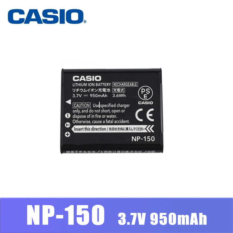 แบตเตอรี่กล้อง CCD สำหรับ Casio NP-150 สำหรับ GZE-1 EX-TR300 TR350S TR500 TR600 (ไม่มีกล่อง)