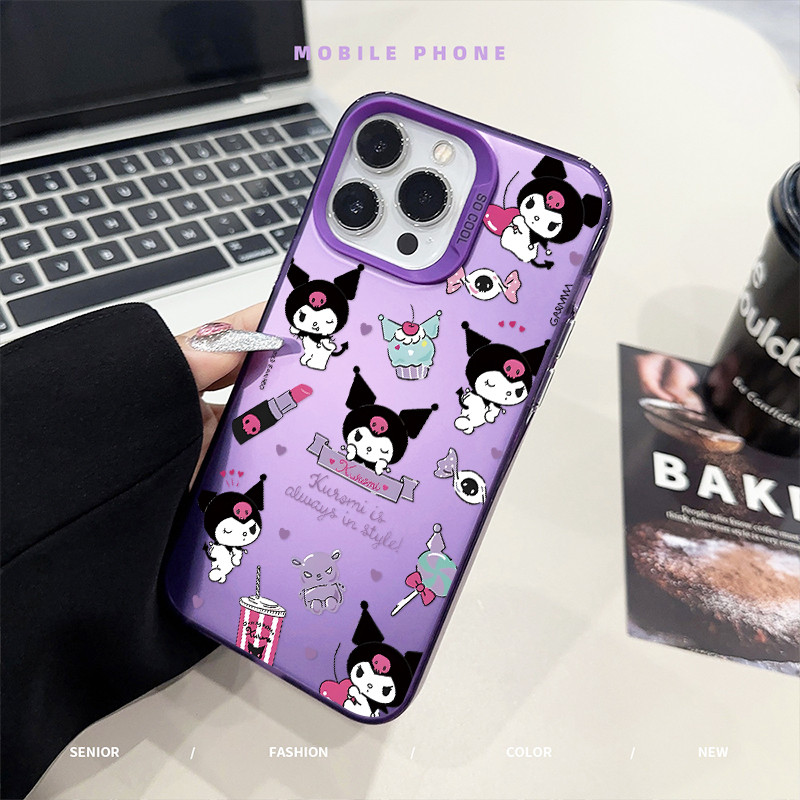 พร้อมสง เคสไอโฟน16 ลายคุโลมีเต็มจอ เคสแฟชั่น case for รูปที่ 6