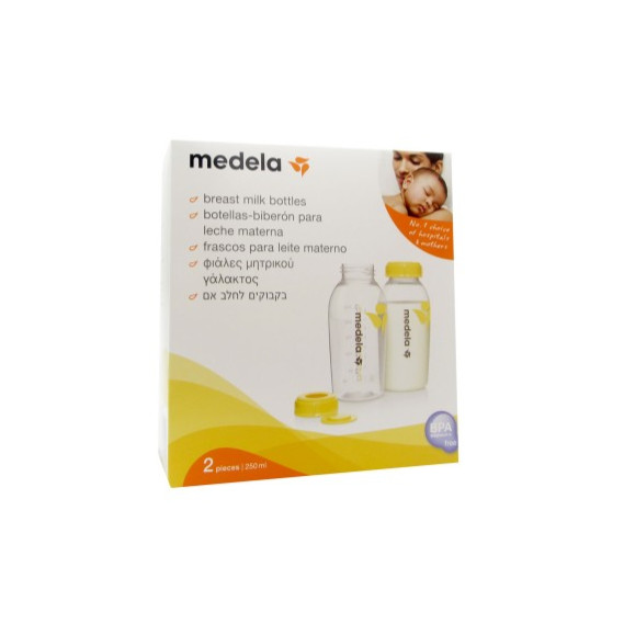 Medela Breastmilk Bottle 250ml 2pkt